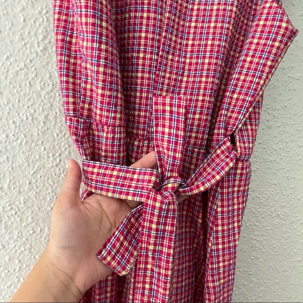 NWT Misa Los Angeles Stella Plaid Wrap Dress Size XS - Picture 7 of 10